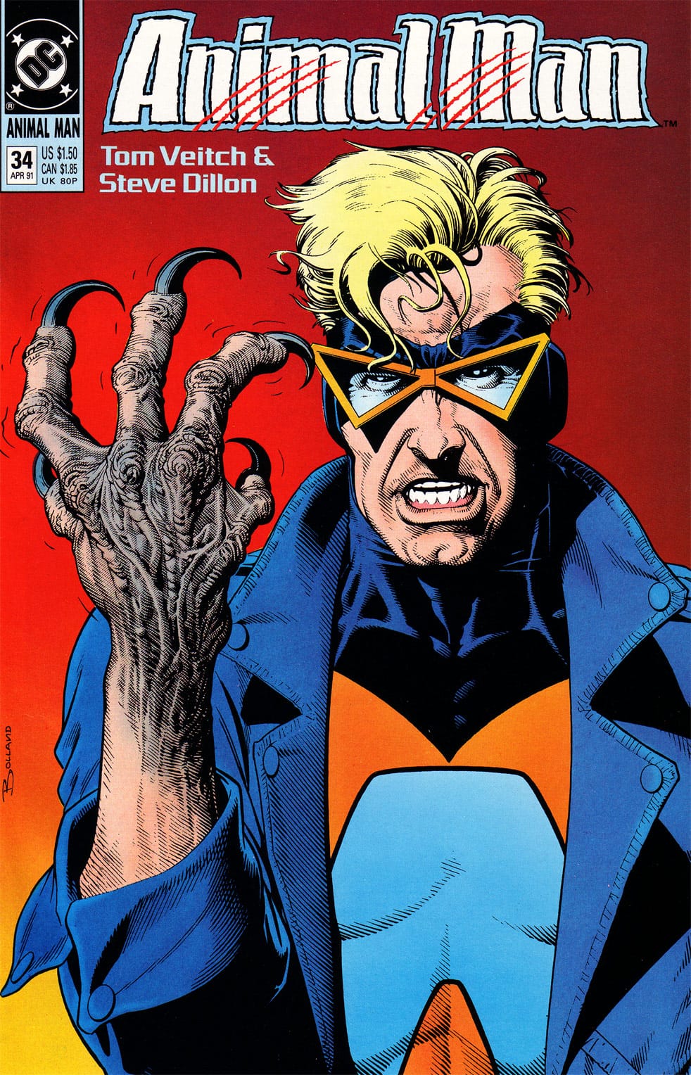 DC Comics COMIC BOOK Animal Man #34 - CVR A (FN)