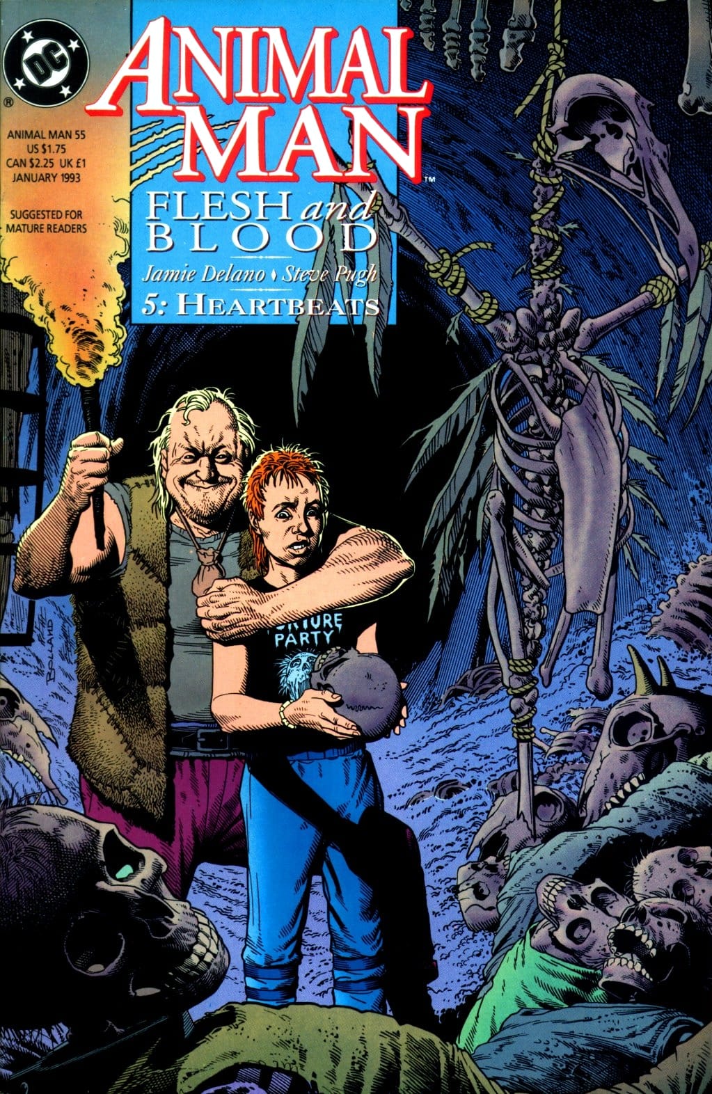 DC Comics COMIC BOOK Animal Man #55 - CVR A (FN)