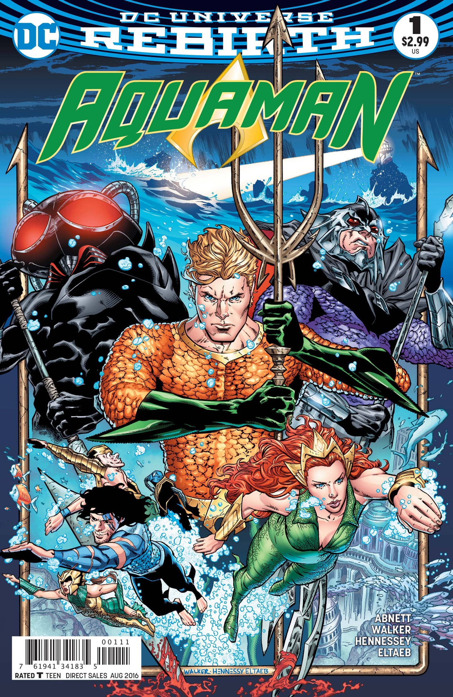 DC Comics COMIC BOOK Aquaman #1 - CVR A (VF/NM)