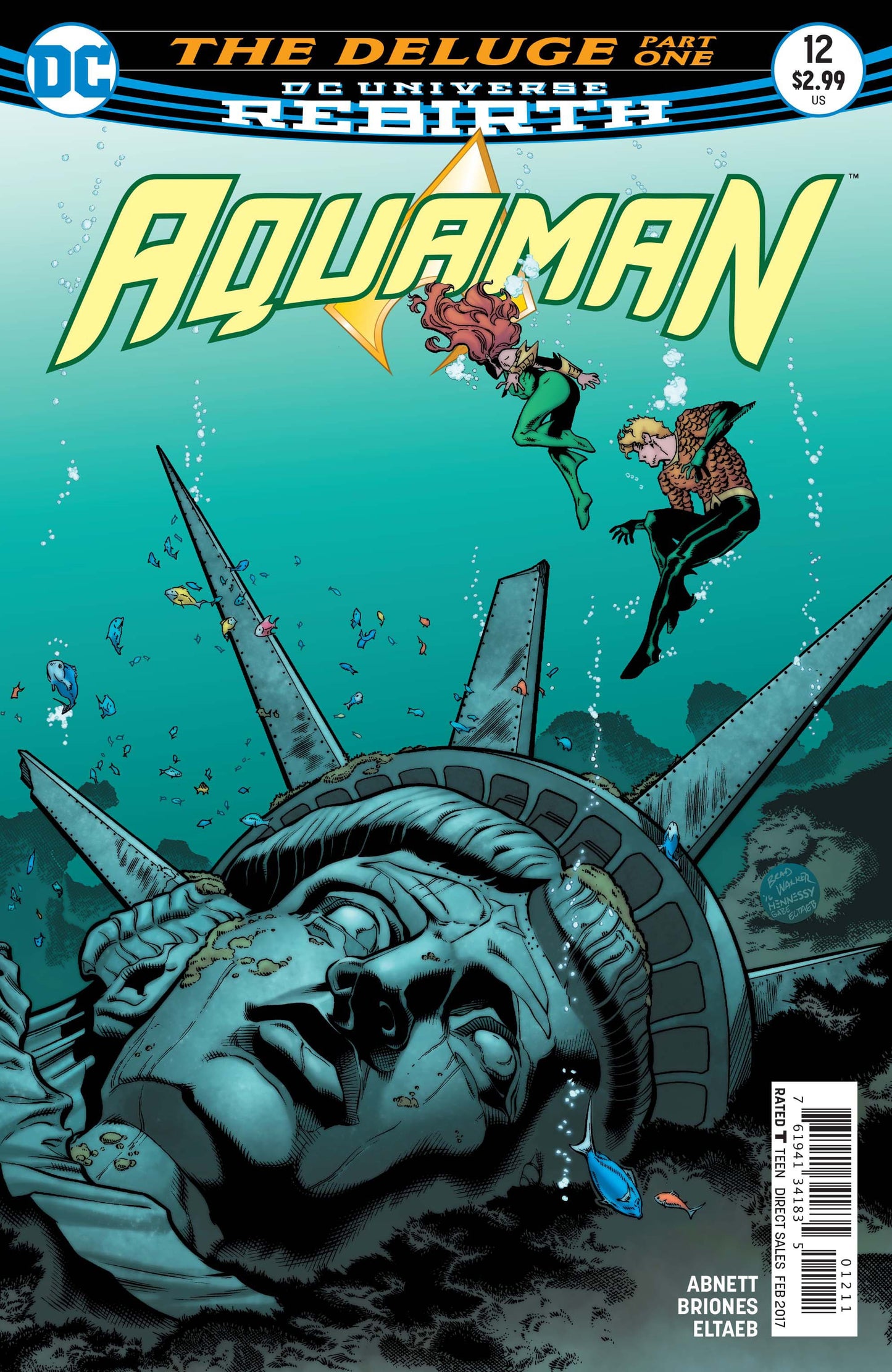 DC Comics COMIC BOOK Aquaman #12 - CVR A (VF/NM)