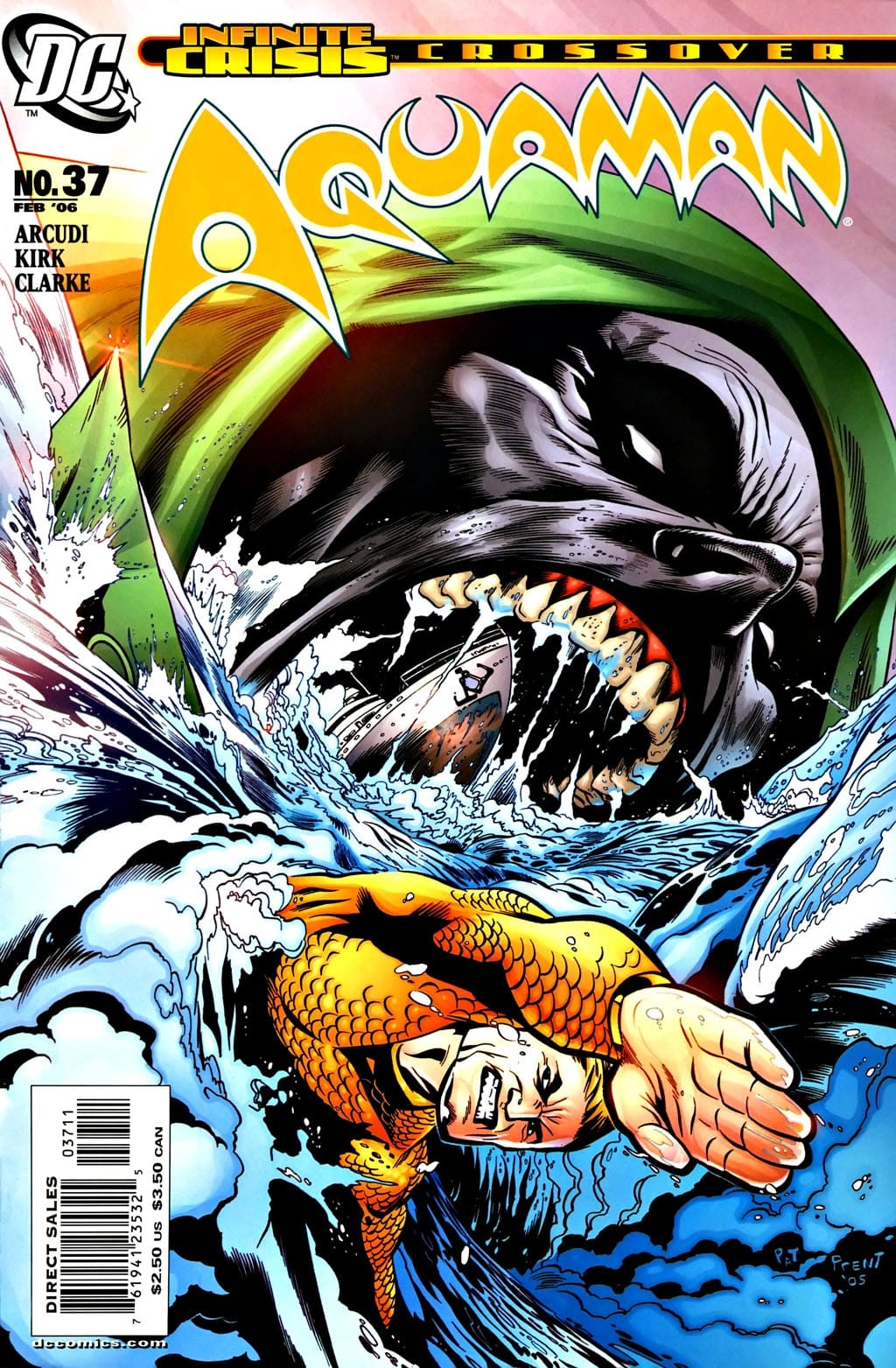 DC Comics COMIC BOOK Aquaman #37 (VF/NM)