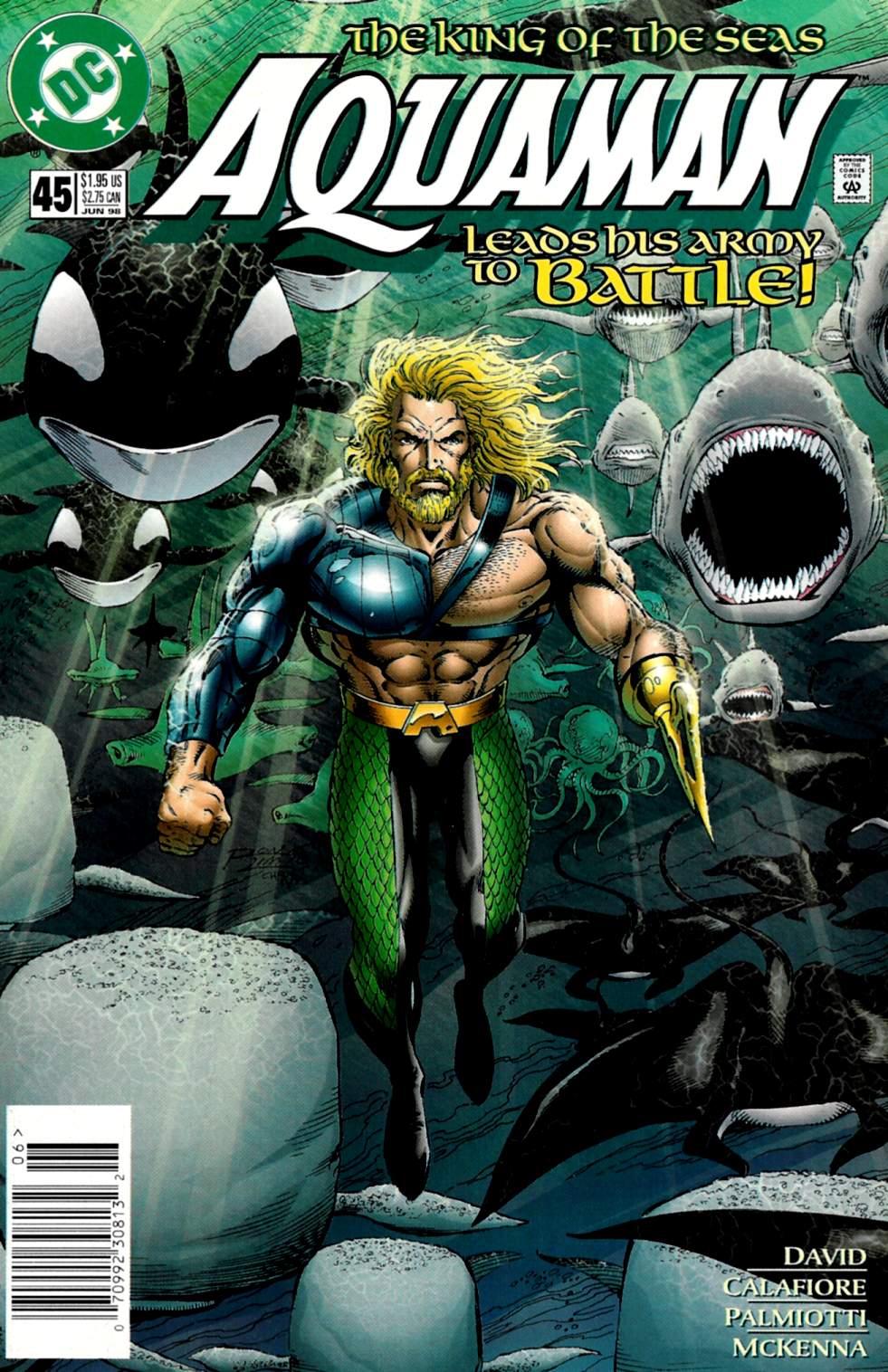 DC Comics COMIC BOOK Aquaman #45 (VF/NM)