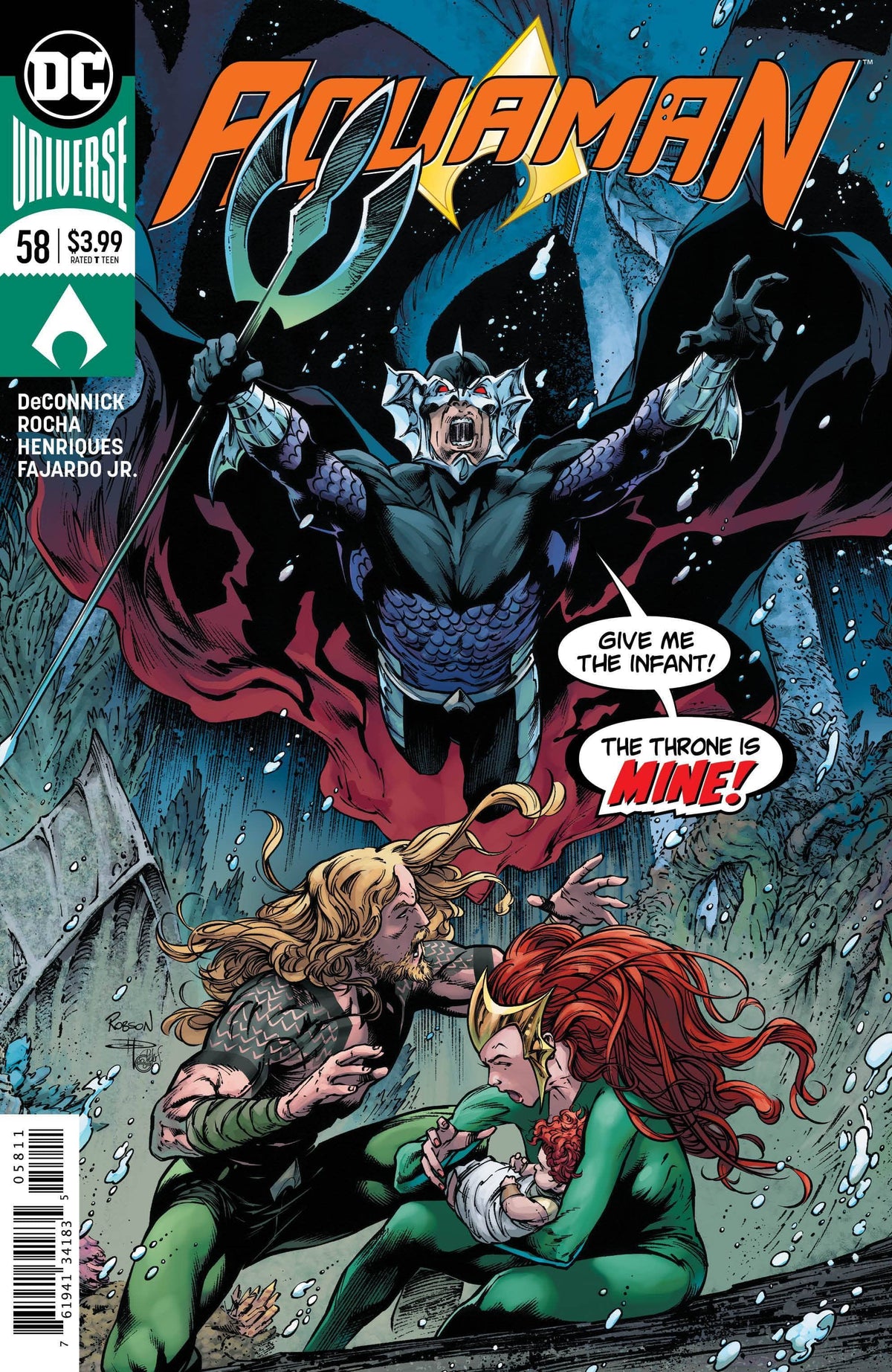 DC Comics COMIC BOOK Aquaman #58 - CVR A (FN)
