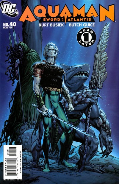 DC Comics COMIC BOOK Aquaman: Sword of Atlantis #40 (VF/NM)