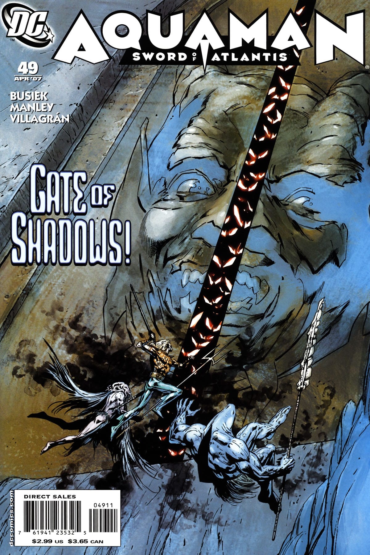 DC Comics COMIC BOOK Aquaman: Sword of Atlantis #49 (VF/NM)