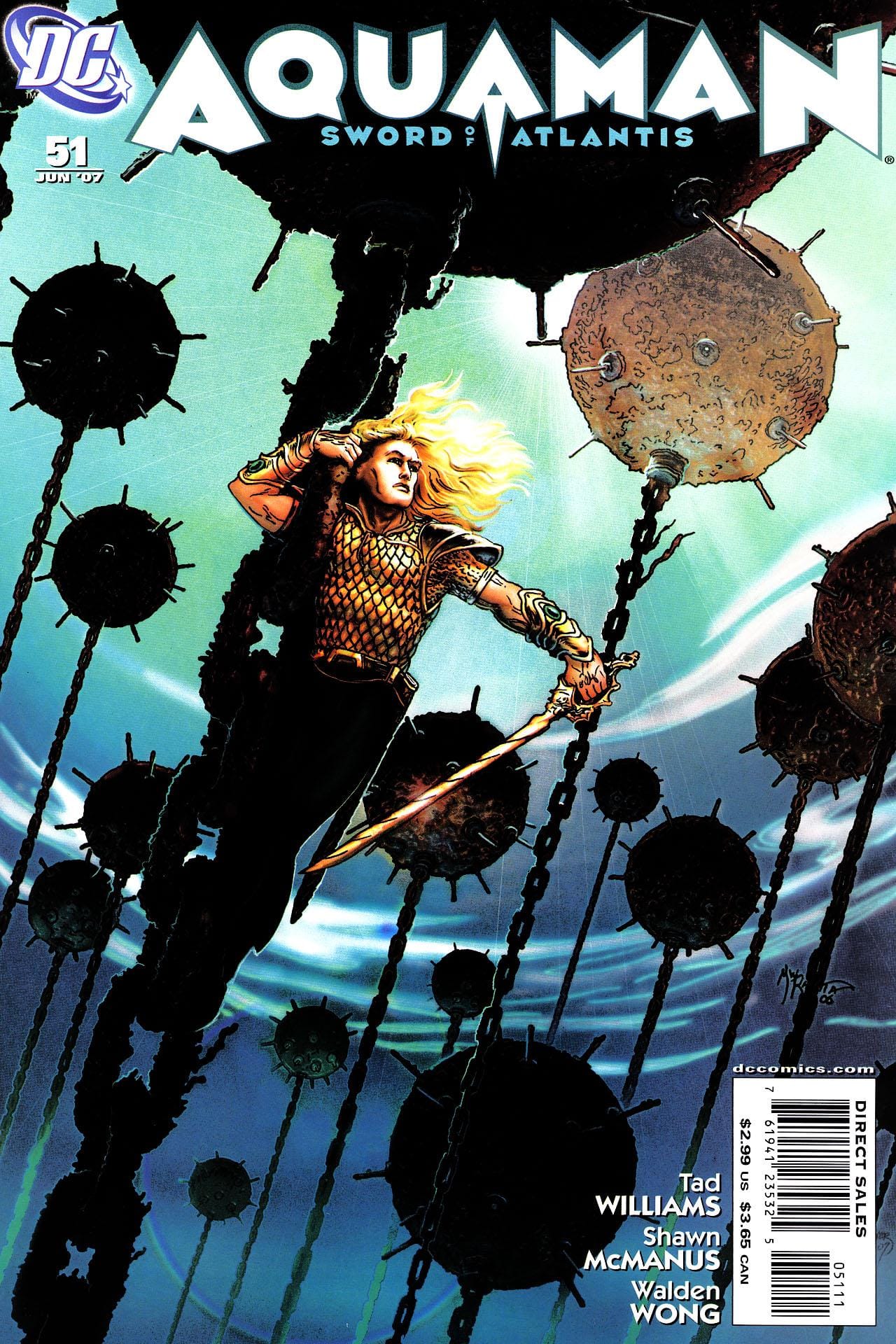 DC Comics COMIC BOOK Aquaman: Sword of Atlantis #51 (VF/NM)