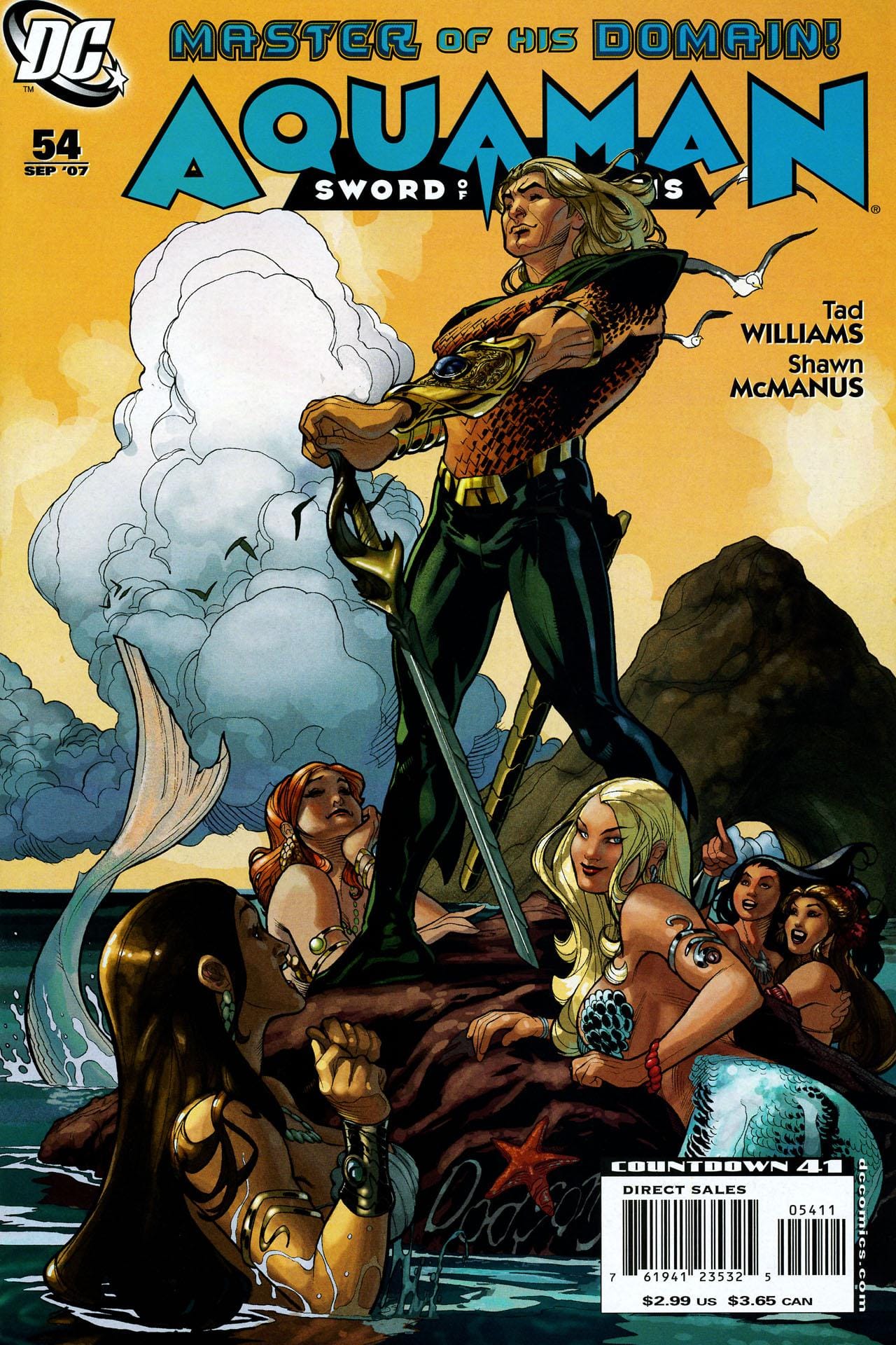 DC Comics COMIC BOOK Aquaman: Sword of Atlantis #54 (VF/NM)