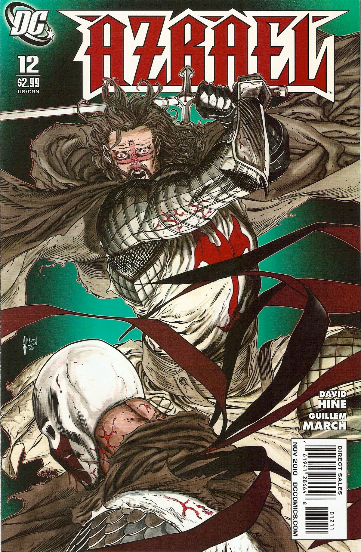 DC Comics COMIC BOOK Azrael #12 - CVR A (FN)