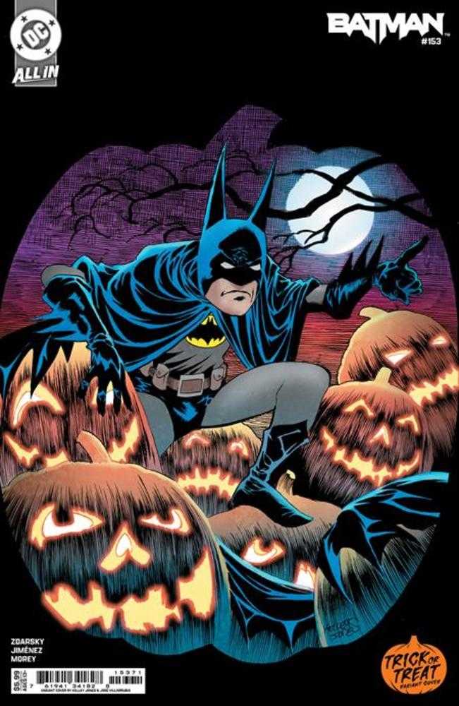 DC Comics COMIC BOOK Batman #153 Cover D Kelley Jones Trick Or Treat Card Stock Variant