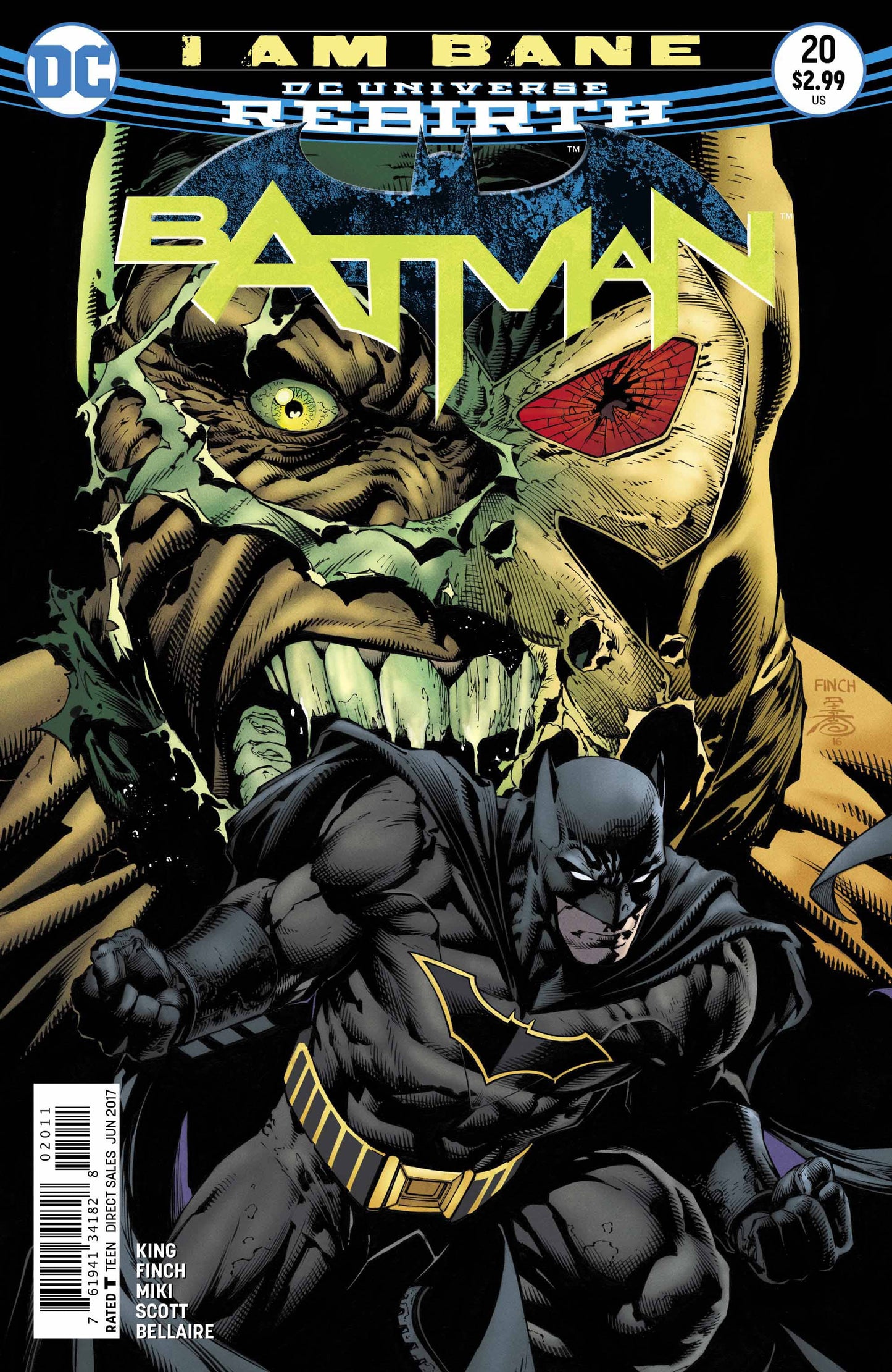 DC Comics COMIC BOOK Batman #20 - CVR A (VF/NM)