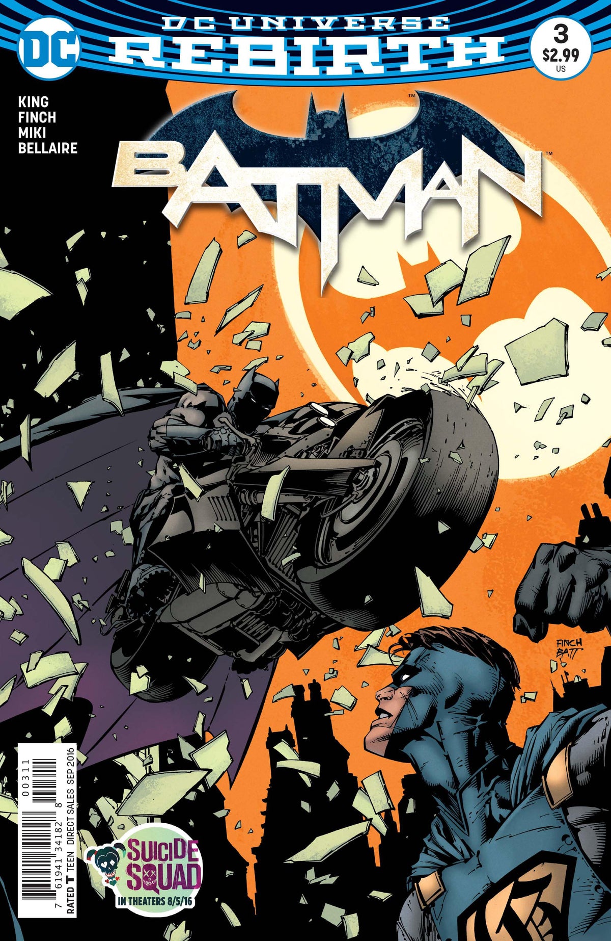 DC Comics COMIC BOOK Batman #3 - CVR A (VF/NM)