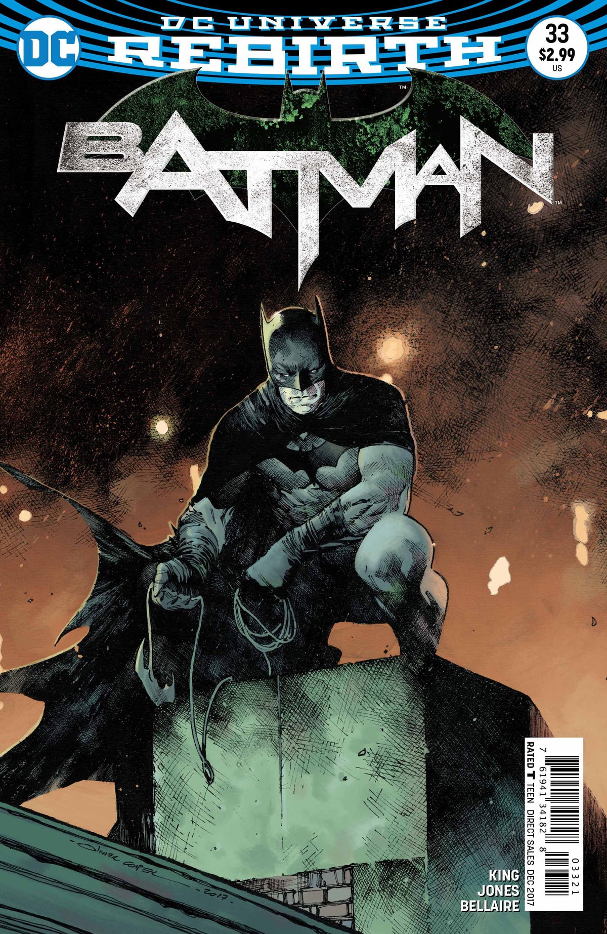 DC Comics COMIC BOOK Batman #33 - CVR B (VF/NM)