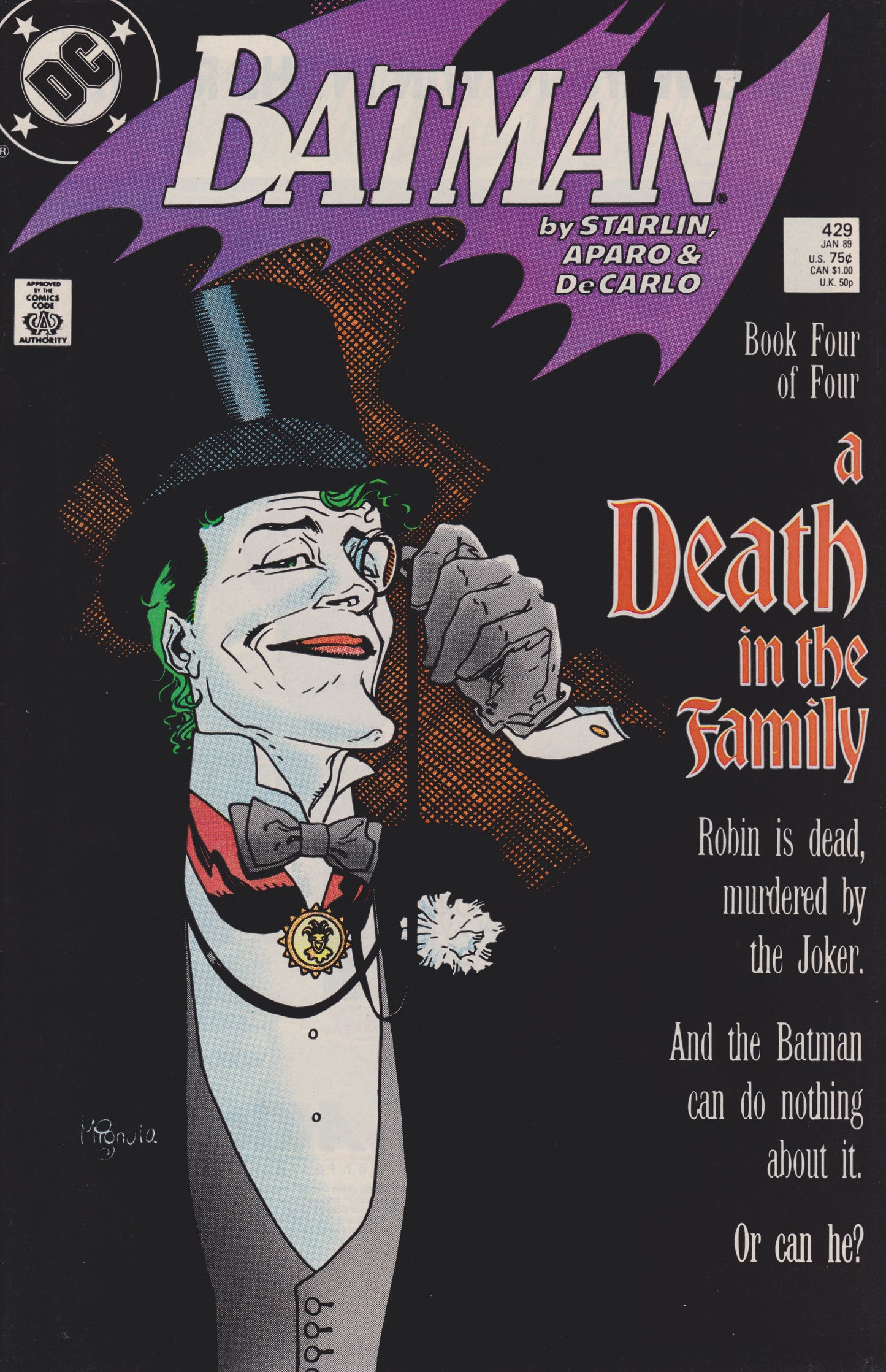 DC Comics COMIC BOOK Batman #429 - CVR A (VF)