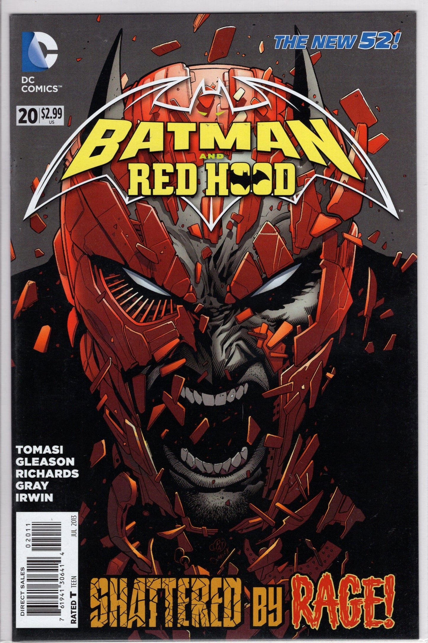 DC COMICS COMIC BOOK BATMAN AND RED HOOD #20 (2011 2nd Series)
