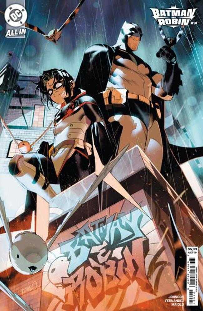 DC Comics COMIC BOOK Batman And Robin #14 Cover B Simone Di Meo Card Stock Variant