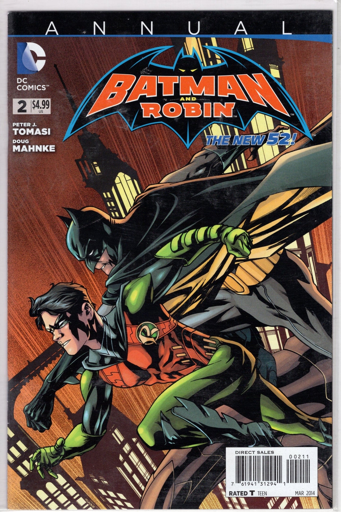 DC COMICS COMIC BOOK BATMAN AND ROBIN ANNUAL #2 (2011 2nd Series)