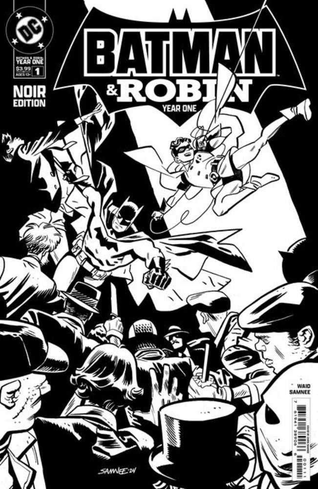 DC Comics COMIC BOOK Batman And Robin Year One Noir Edition #1 (One Shot)