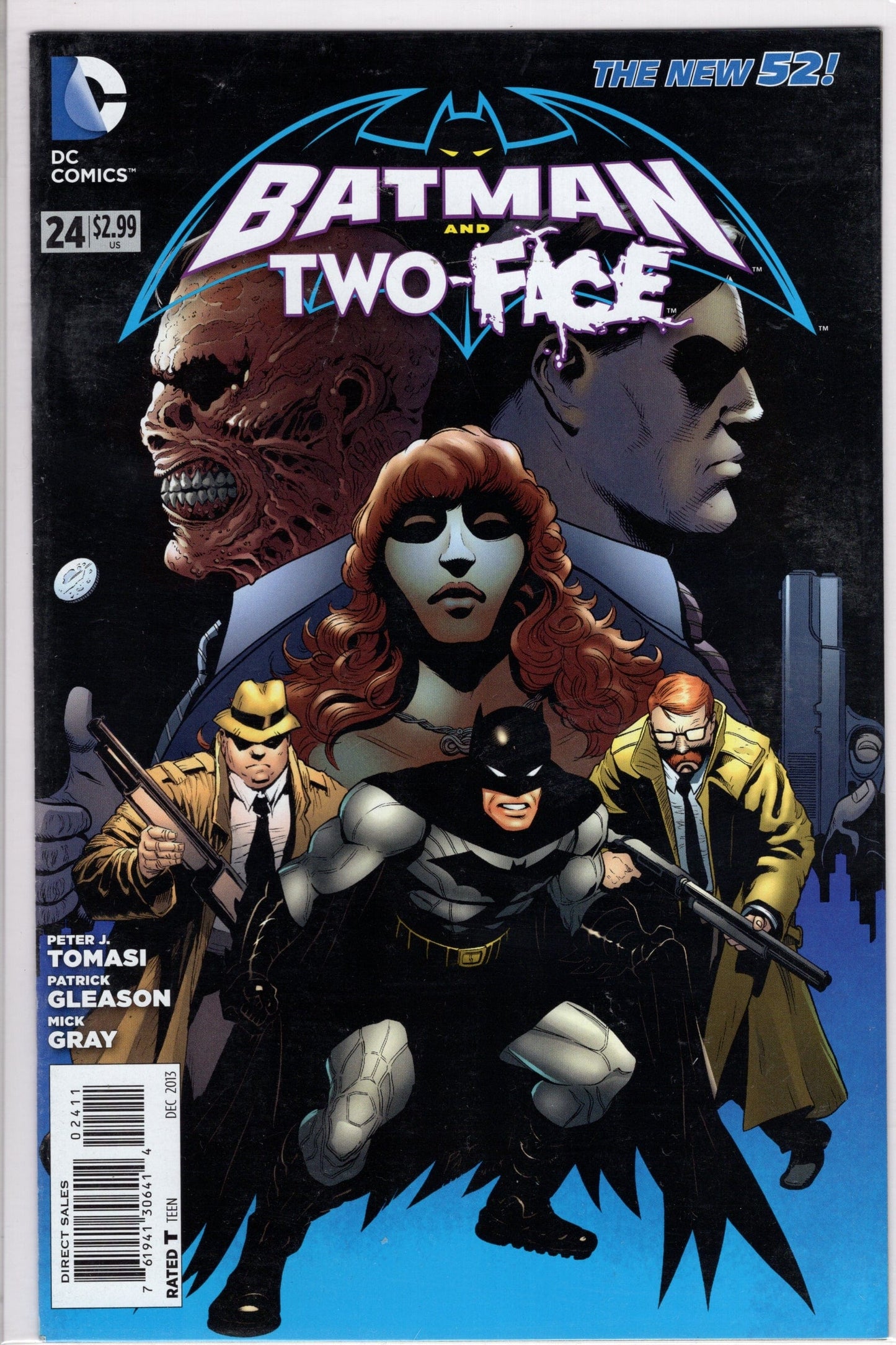 DC COMICS COMIC BOOK BATMAN AND TWO FACE #24 (2011 2nd Series)