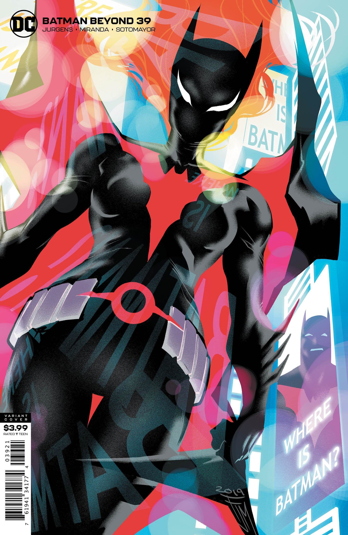 DC Comics COMIC BOOK Batman Beyond #39 (VF/NM)