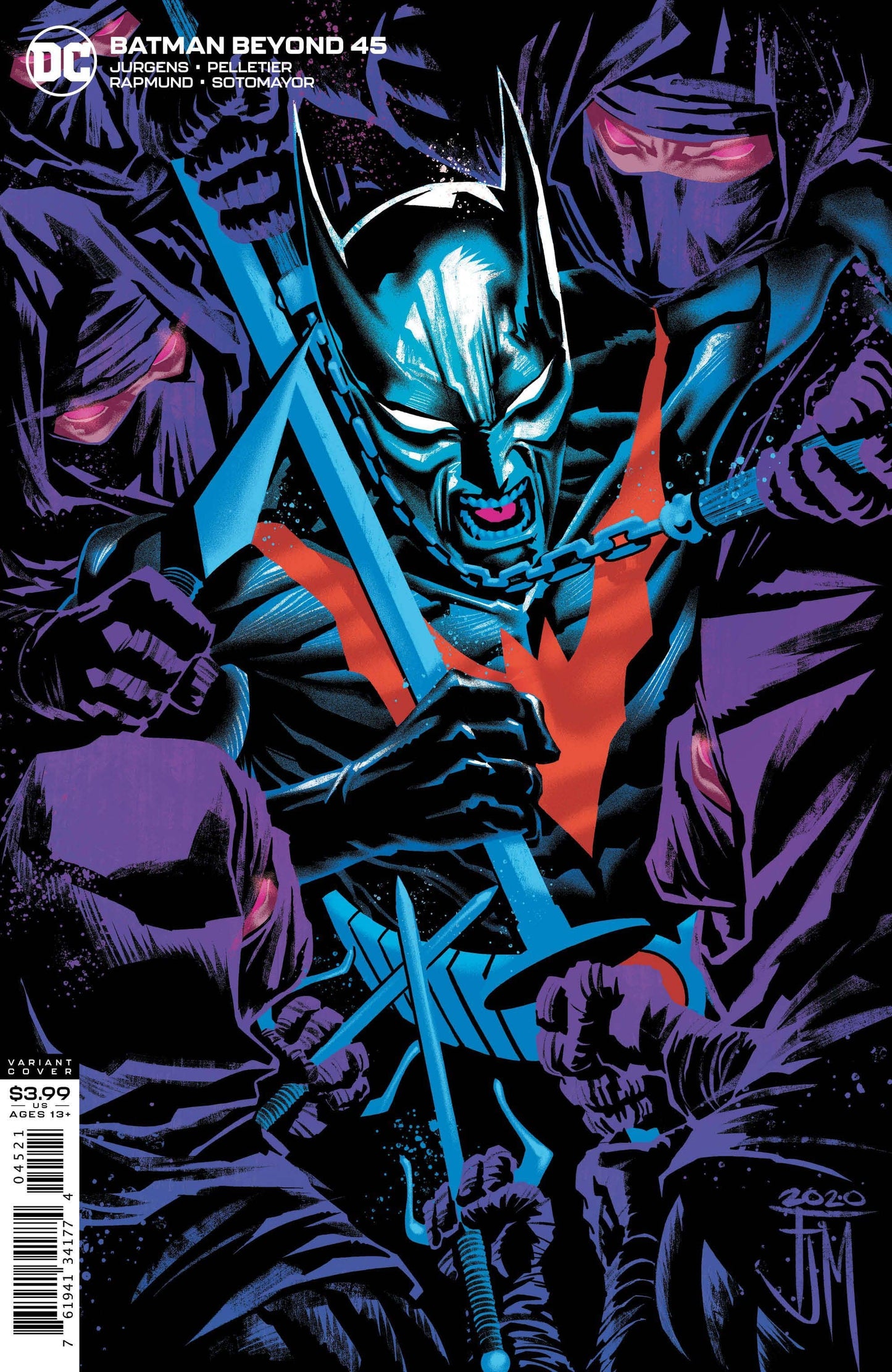 DC Comics COMIC BOOK Batman Beyond #45 (VF/NM)