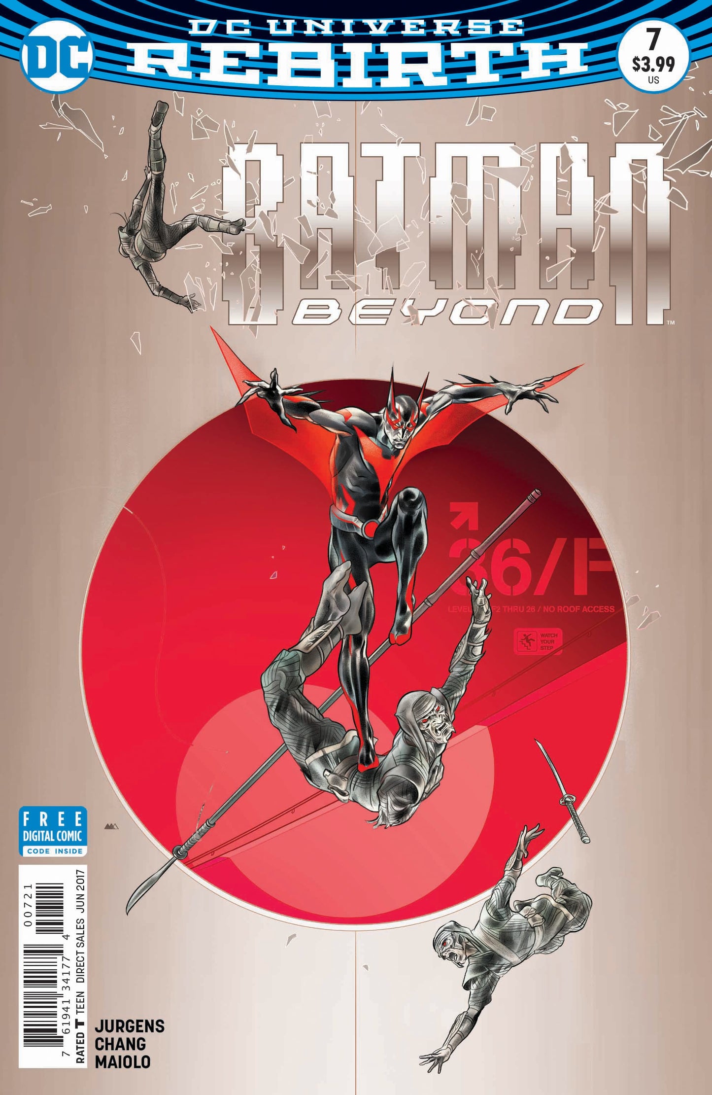 DC Comics COMIC BOOK Batman Beyond #7 (VF/NM)