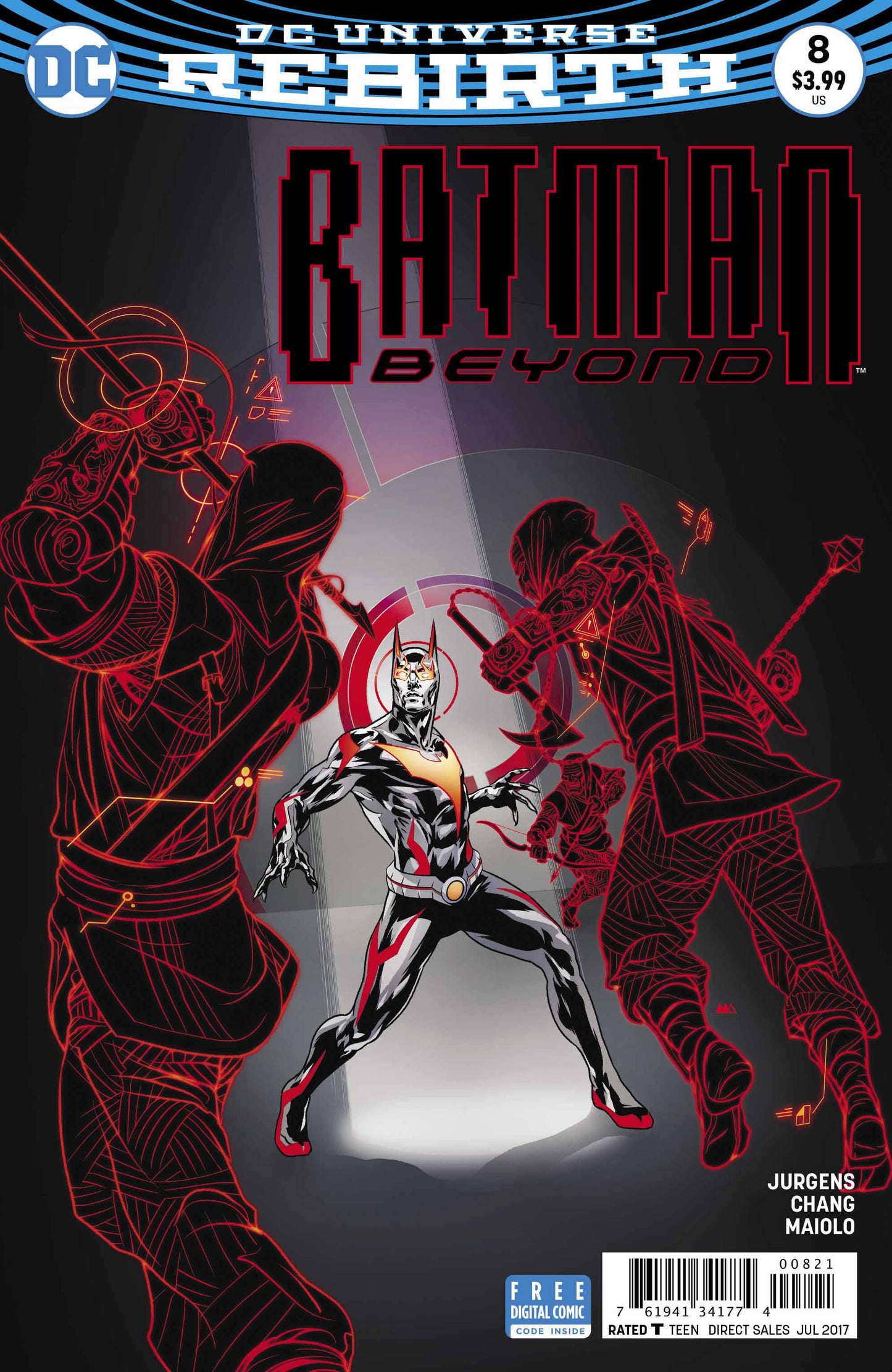 DC Comics COMIC BOOK Batman Beyond #8 (VF/NM)