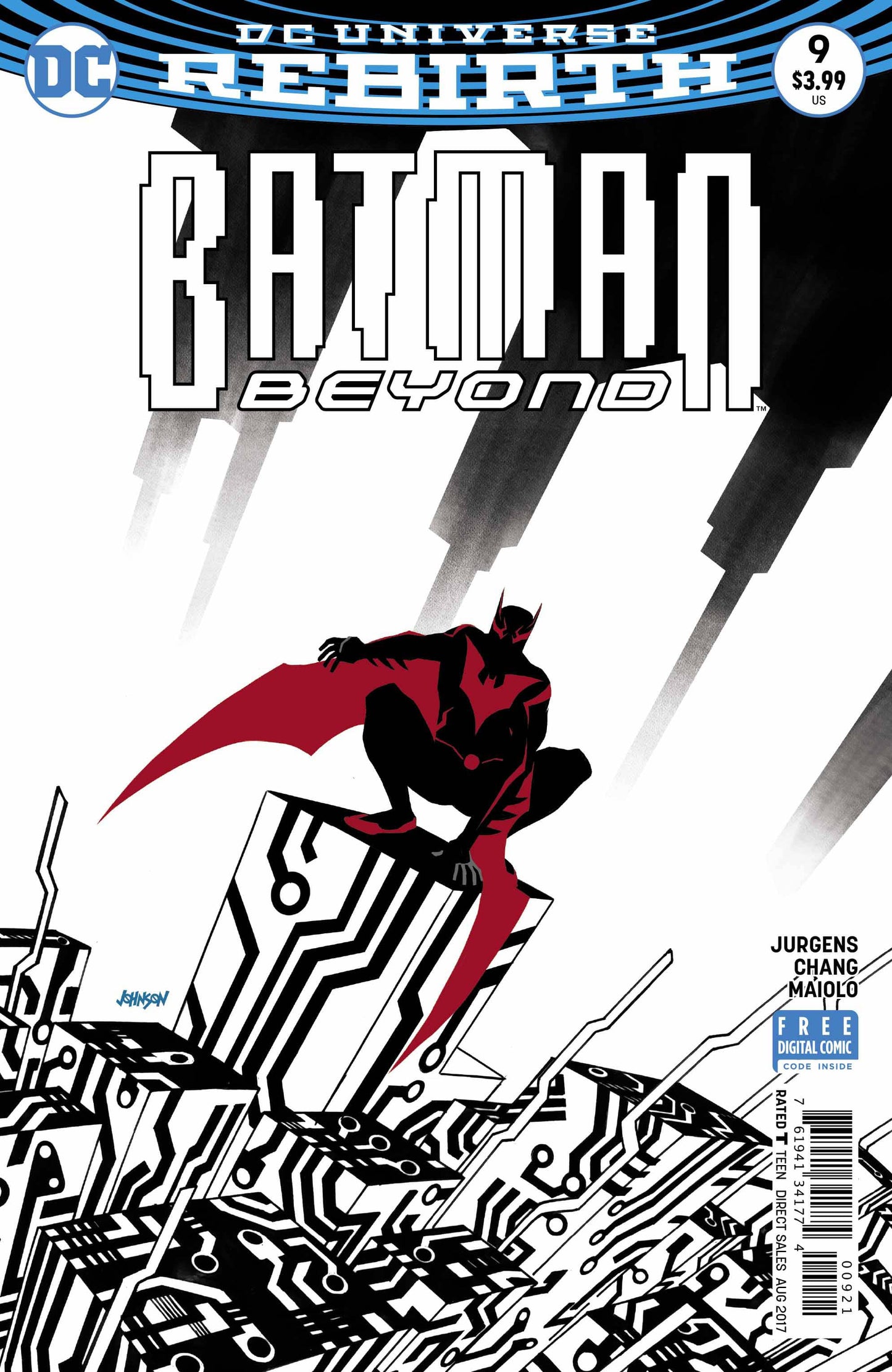 DC Comics COMIC BOOK Batman Beyond #9 (VF/NM)