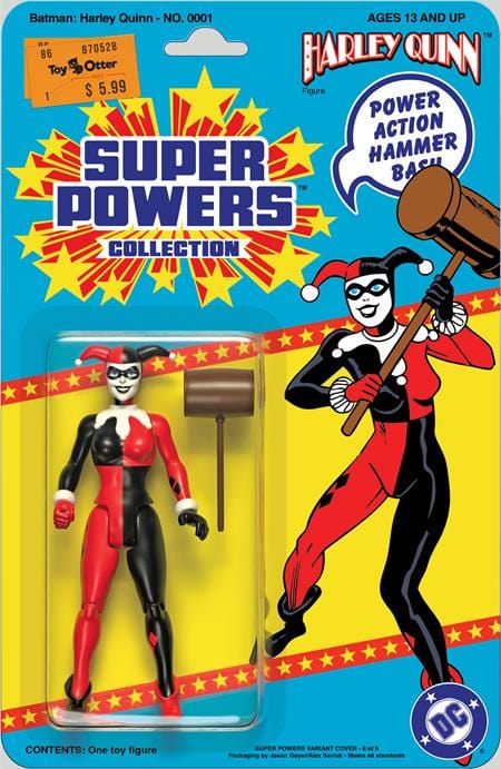 DC Comics COMIC BOOK BATMAN HARLEY QUINN #1 FACSIMILE EDITION CVR B JASON GEYER & ALEX SAVIUK SUPER POWERS CARD STOCK VAR