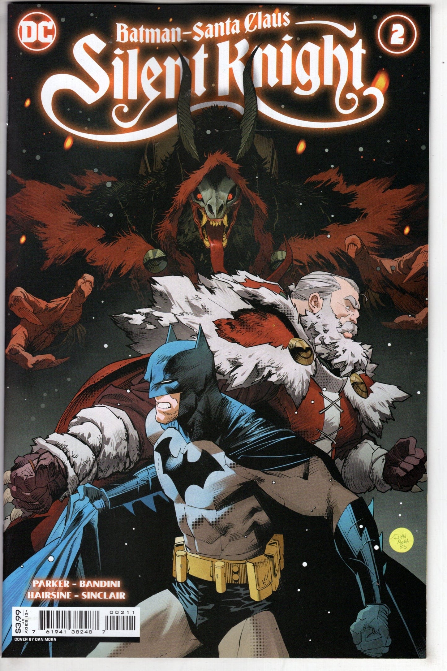 DC Comics COMIC BOOK Batman Santa Claus Silent Knight #2 (Of 4) Cover A Dan Mora