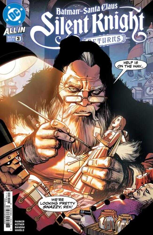 DC Comics COMIC BOOK Batman Santa Claus Silent Knight Returns #3 (Of 5) Cover A Bernard Chang