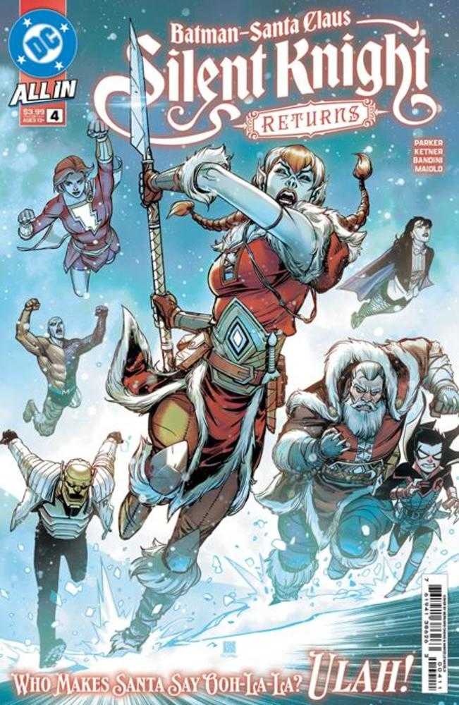 DC Comics COMIC BOOK Batman Santa Claus Silent Knight Returns #4 (Of 5) Cover A Comic Book