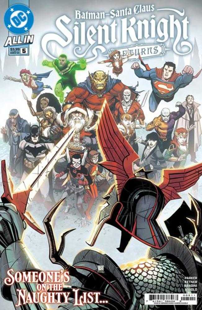 DC Comics COMIC BOOK Batman Santa Claus Silent Knight Returns #5 (Of 5) Cover A Bernard Chang