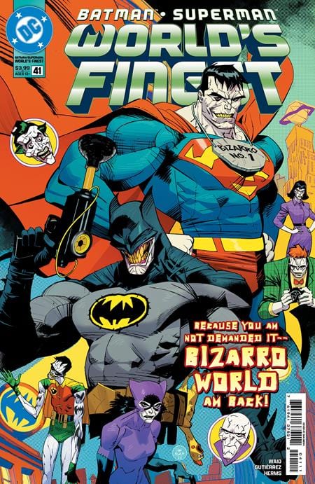 DC Comics COMIC BOOK BATMAN SUPERMAN WORLDS FINEST #41 CVR A DAN MORA