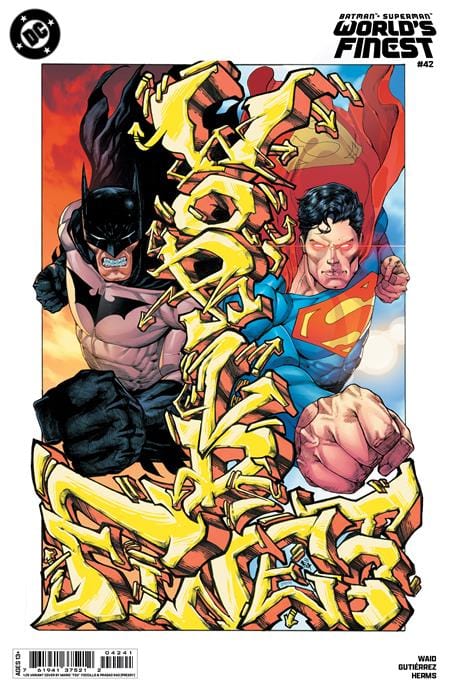 DC Comics COMIC BOOK BATMAN SUPERMAN WORLDS FINEST #42 CVR D INC 1:25 MARIO FOCCILLO CARD STOCK VAR