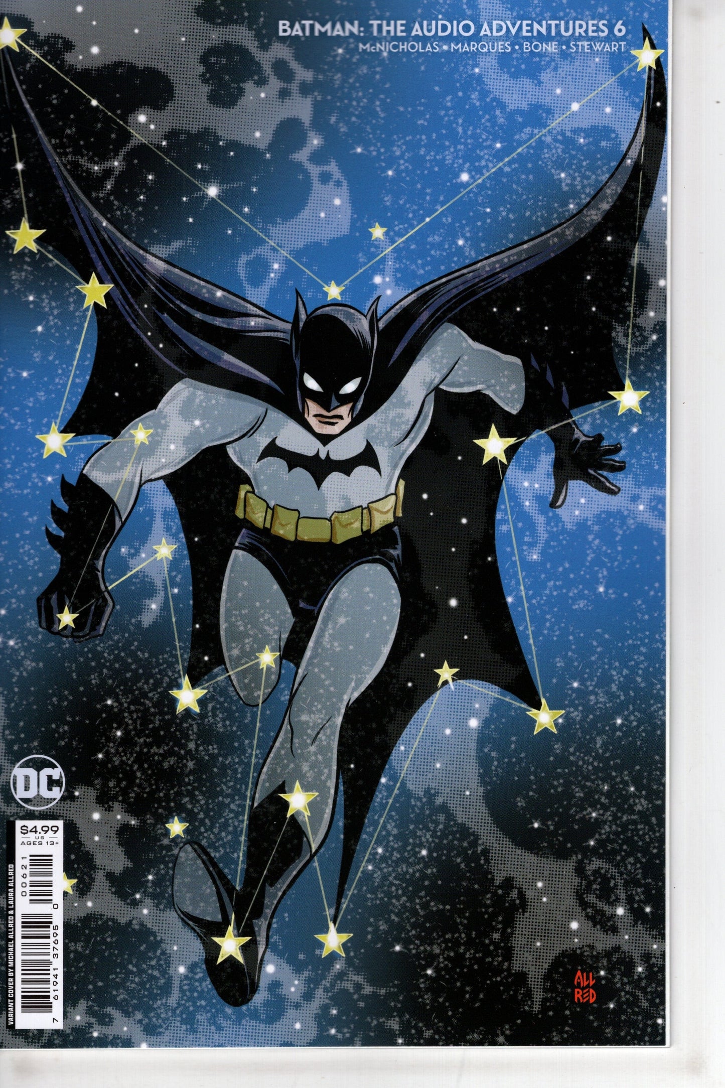 DC Comics COMIC BOOK Batman The Audio Adventures #6 (Of 7) Cover B Michael Allred Card Stock Variant