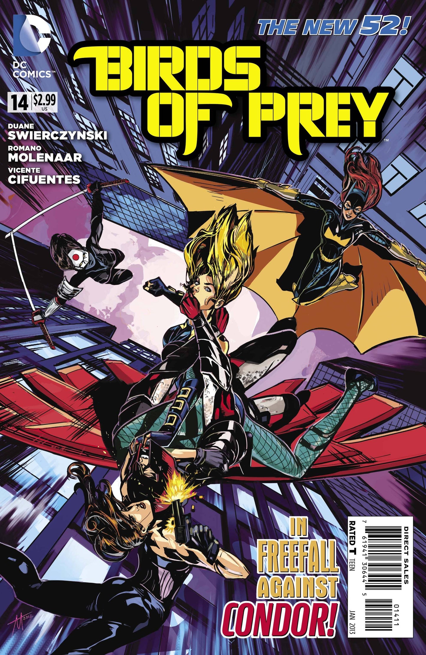 DC Comics COMIC BOOK Birds of Prey #14 - CVR A (VF/NM)