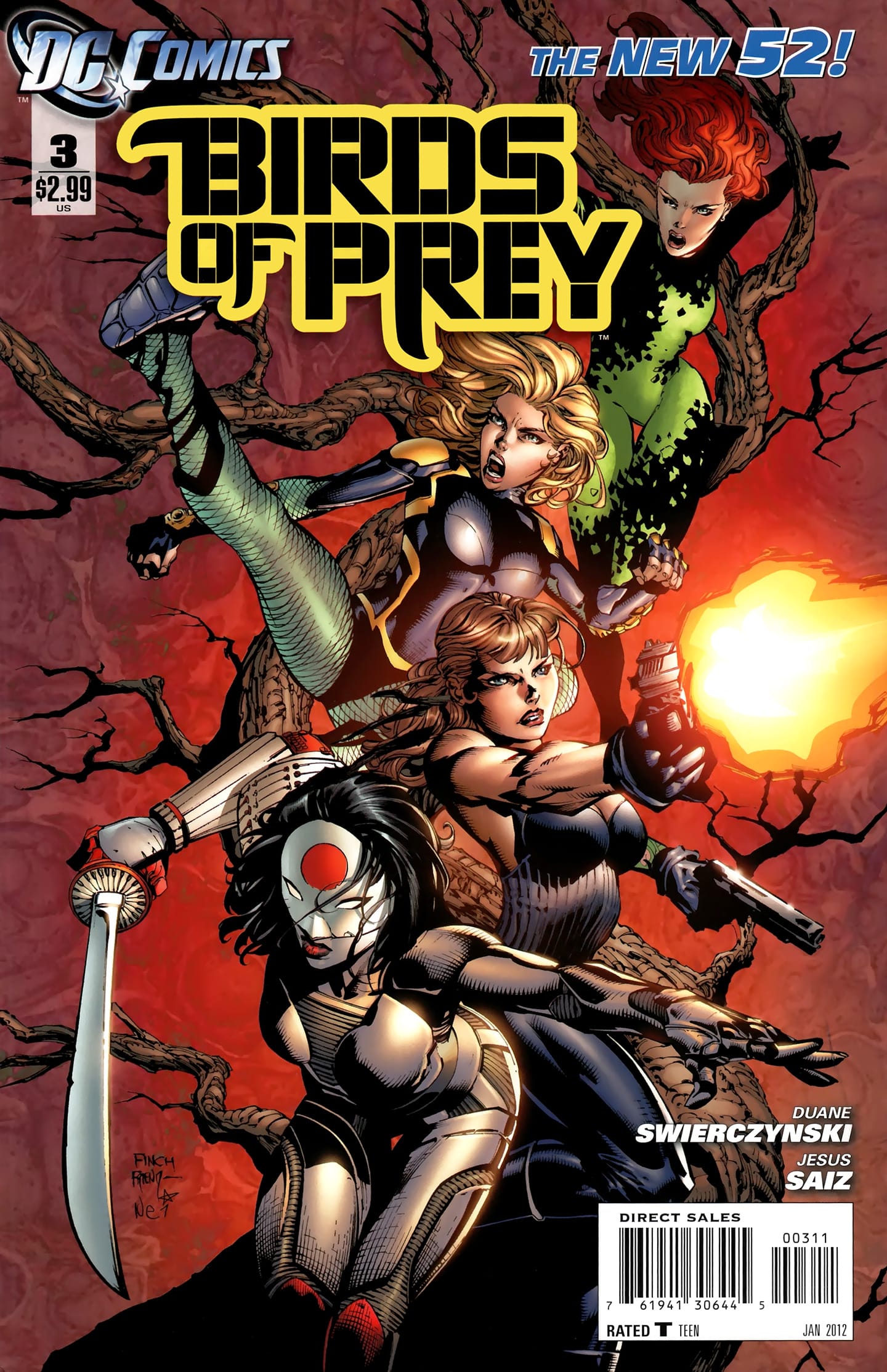 DC Comics COMIC BOOK Birds of Prey #3 - CVR A (VF/NM)