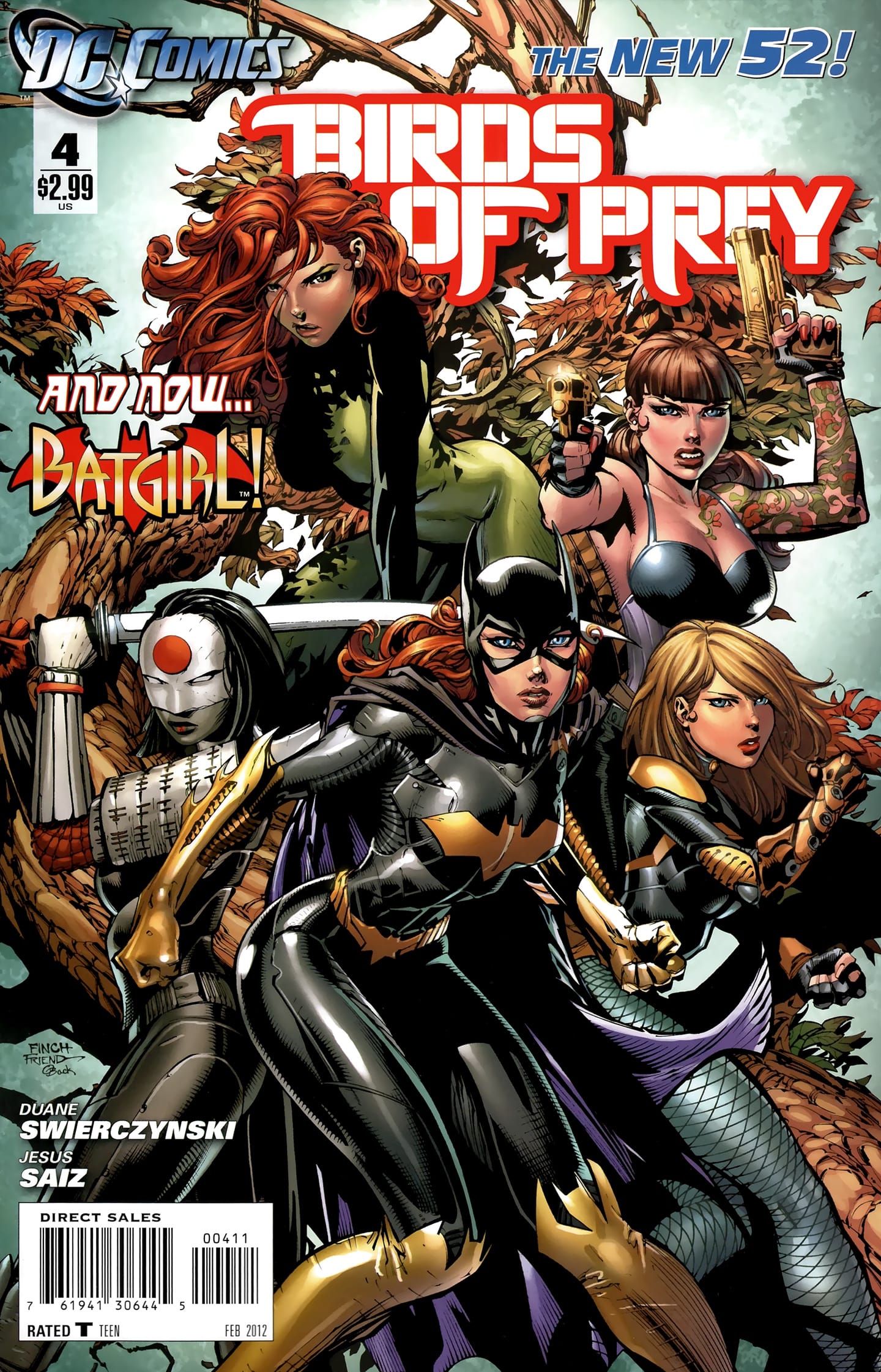DC Comics COMIC BOOK Birds of Prey #4 - CVR A (VF/NM)