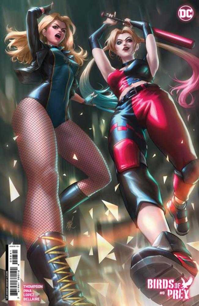 DC Comics COMIC BOOK Birds Of Prey #8 Cover E 1 in 25 Ejikure Card Stock Variant