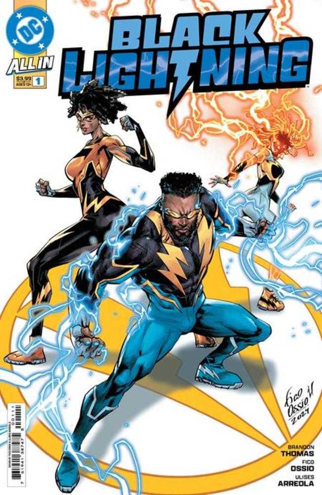 DC Comics COMIC BOOK Black Lightning #1 Cover A Fico Ossio
