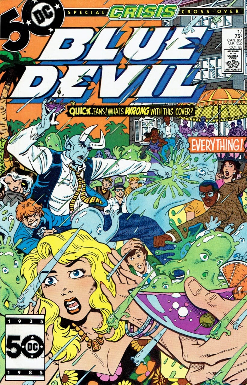DC Comics COMIC BOOK Blue Devil #17 (VF/NM)