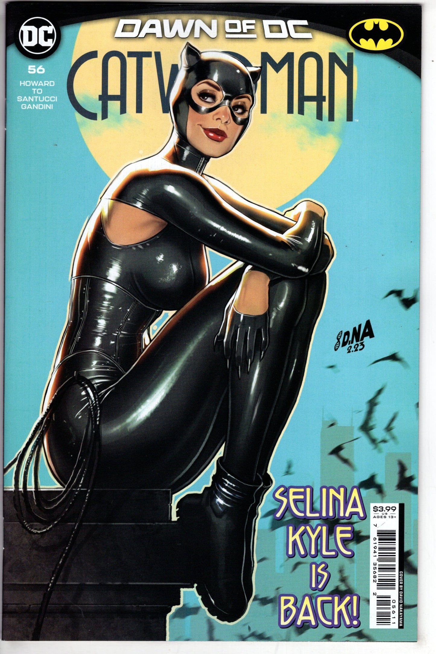 DC Comics COMIC BOOK Catwoman #56 Cover A David Nakayama