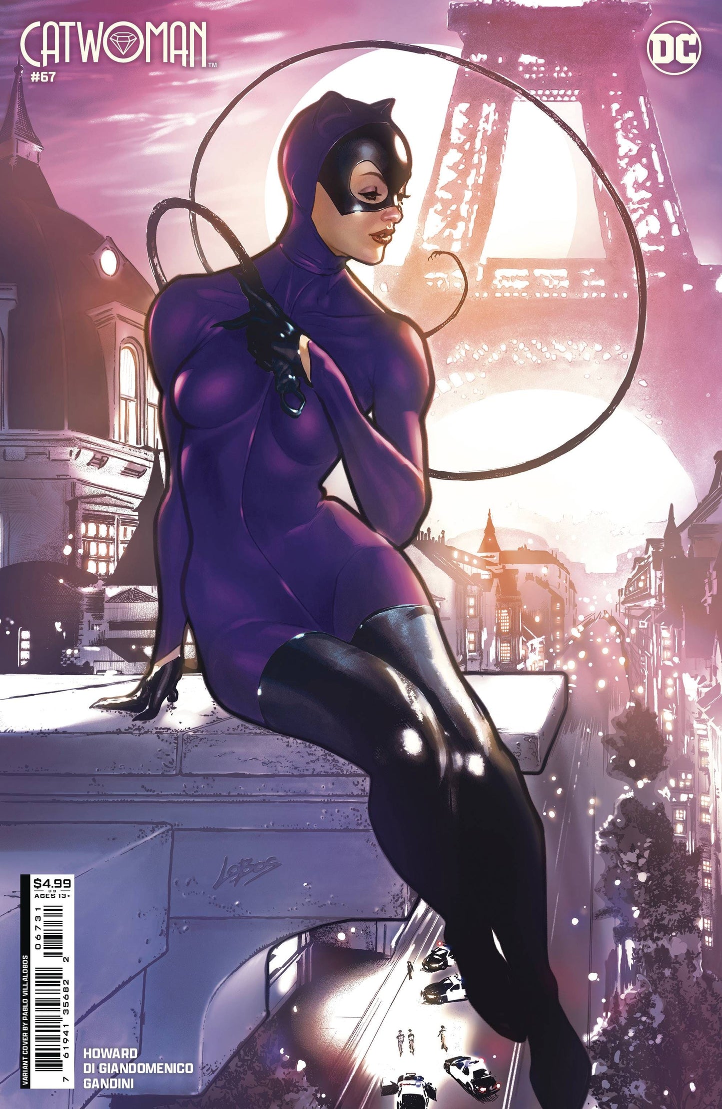DC COMICS COMIC BOOK CATWOMAN #67 CVR C PABLO VILLALOBOS CSV