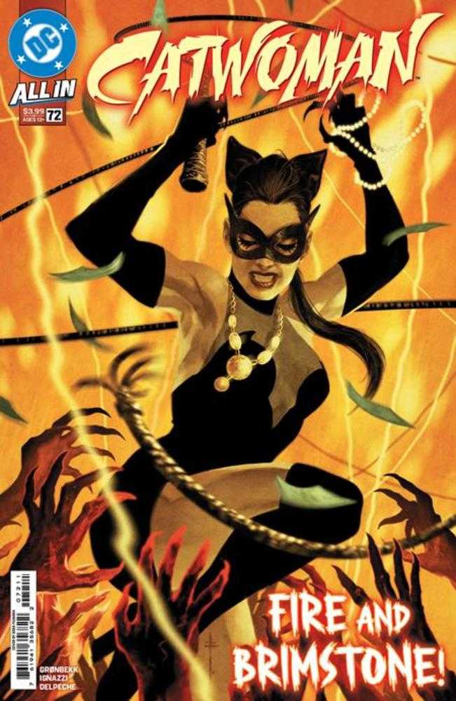 DC Comics COMIC BOOK Catwoman #72 Cover A Sebastian Fiumara