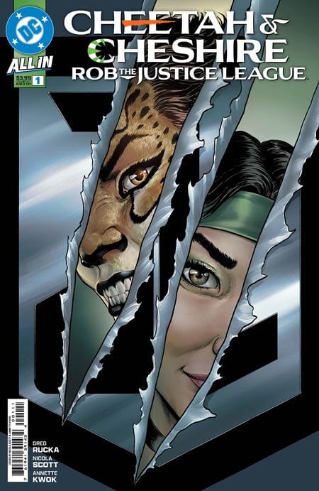 DC Comics COMIC BOOK CHEETAH AND CHESHIRE ROB THE JUSTICE LEAGUE #1 (OF 6) CVR A NICOLA SCOTT