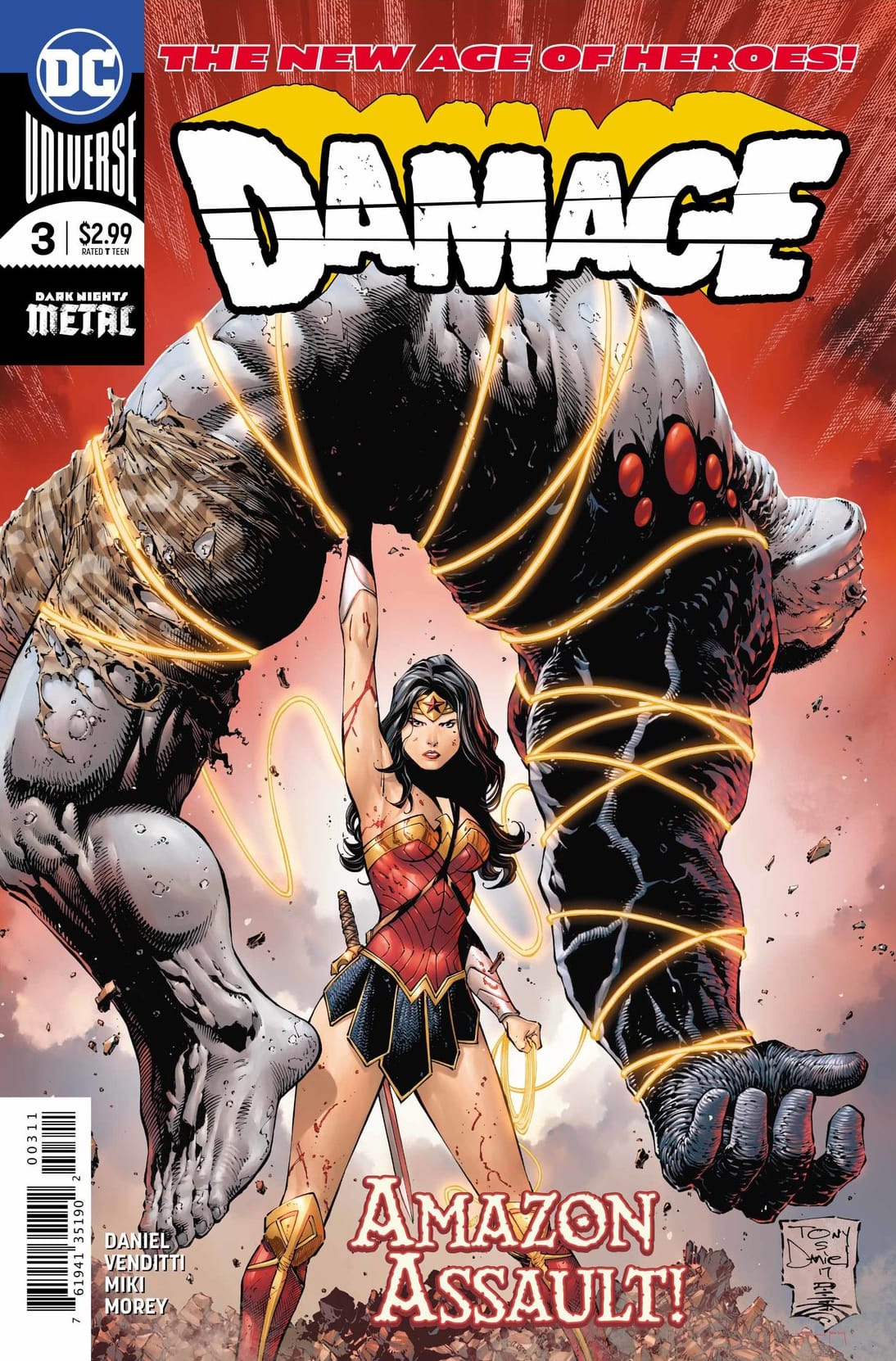 DC Comics COMIC BOOK Damage #3 (VF/NM)