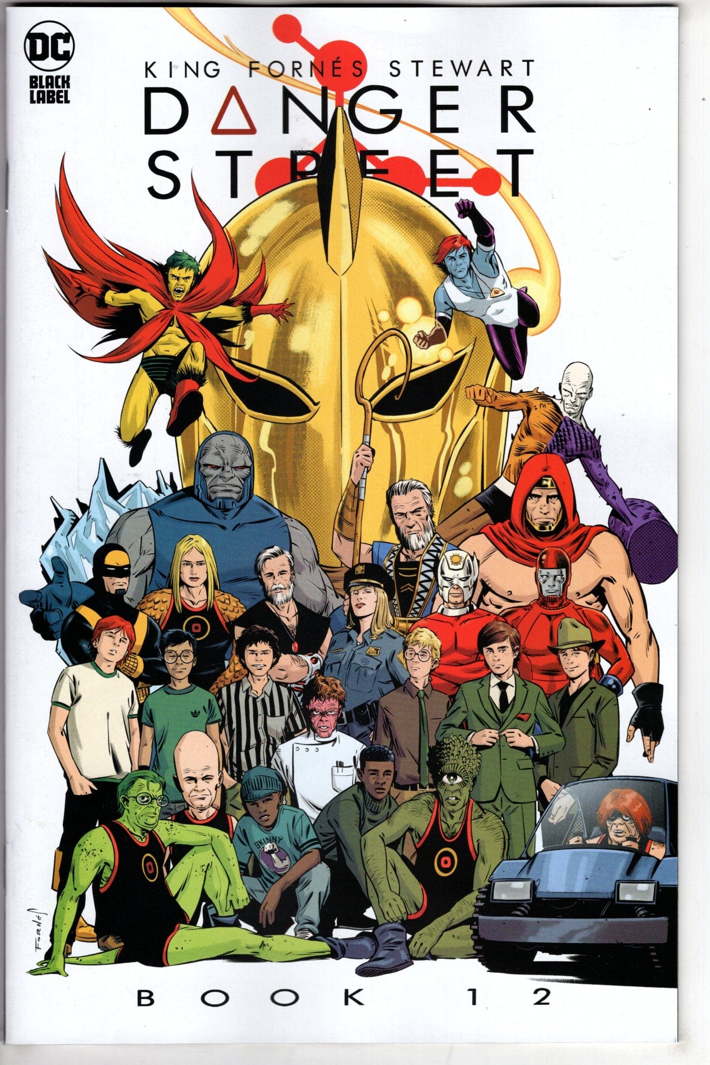 DC Comics COMIC BOOK Danger Street #12 (Of 12) Cover A Jorge Fornes (Mature)