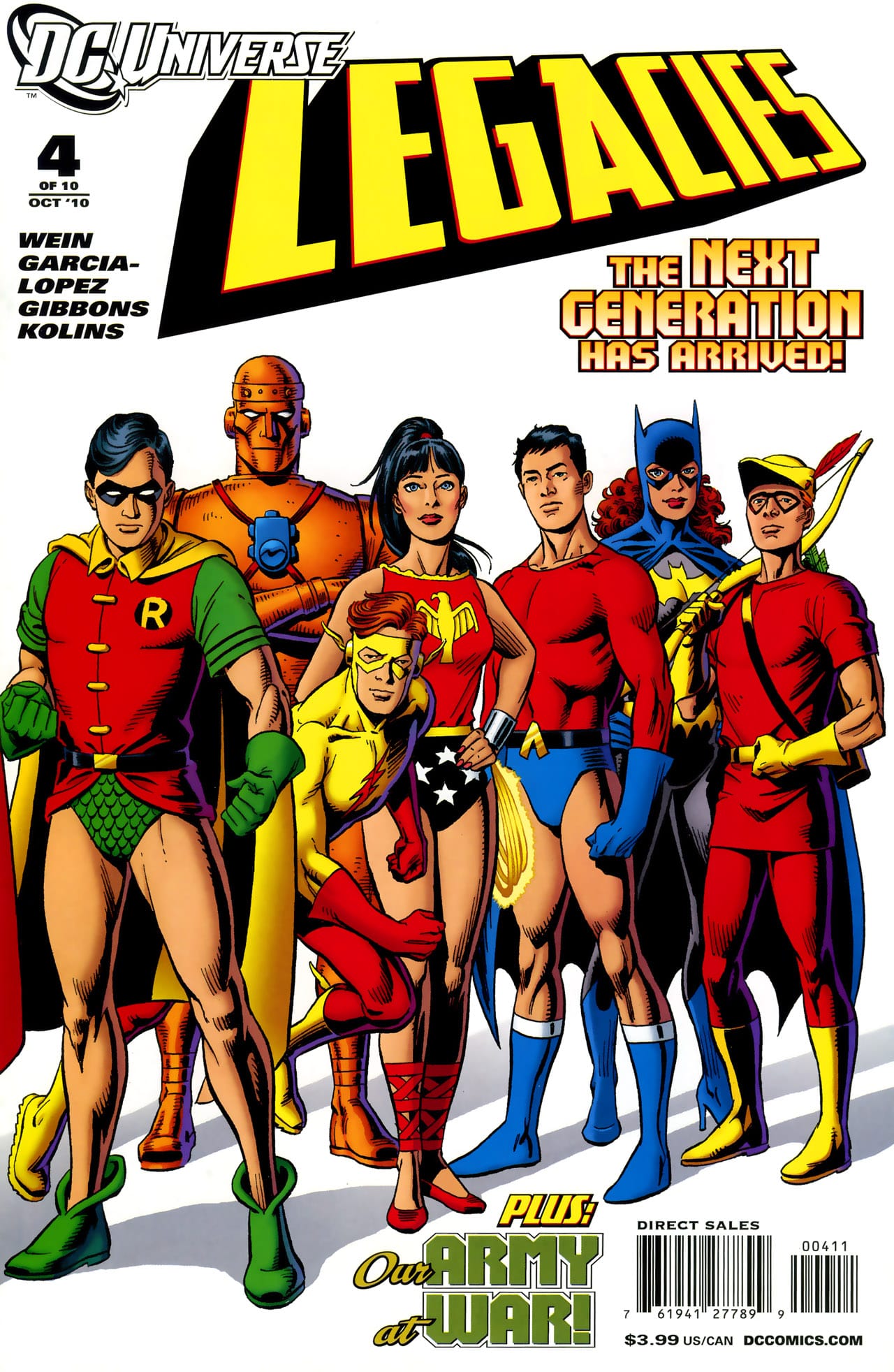DC Comics COMIC BOOK DCU: Legacies #4 - CVR A (VF/NM)