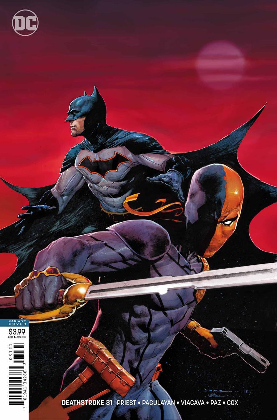 DC Comics COMIC BOOK Deathstroke #31 - CVR B (VF/NM)