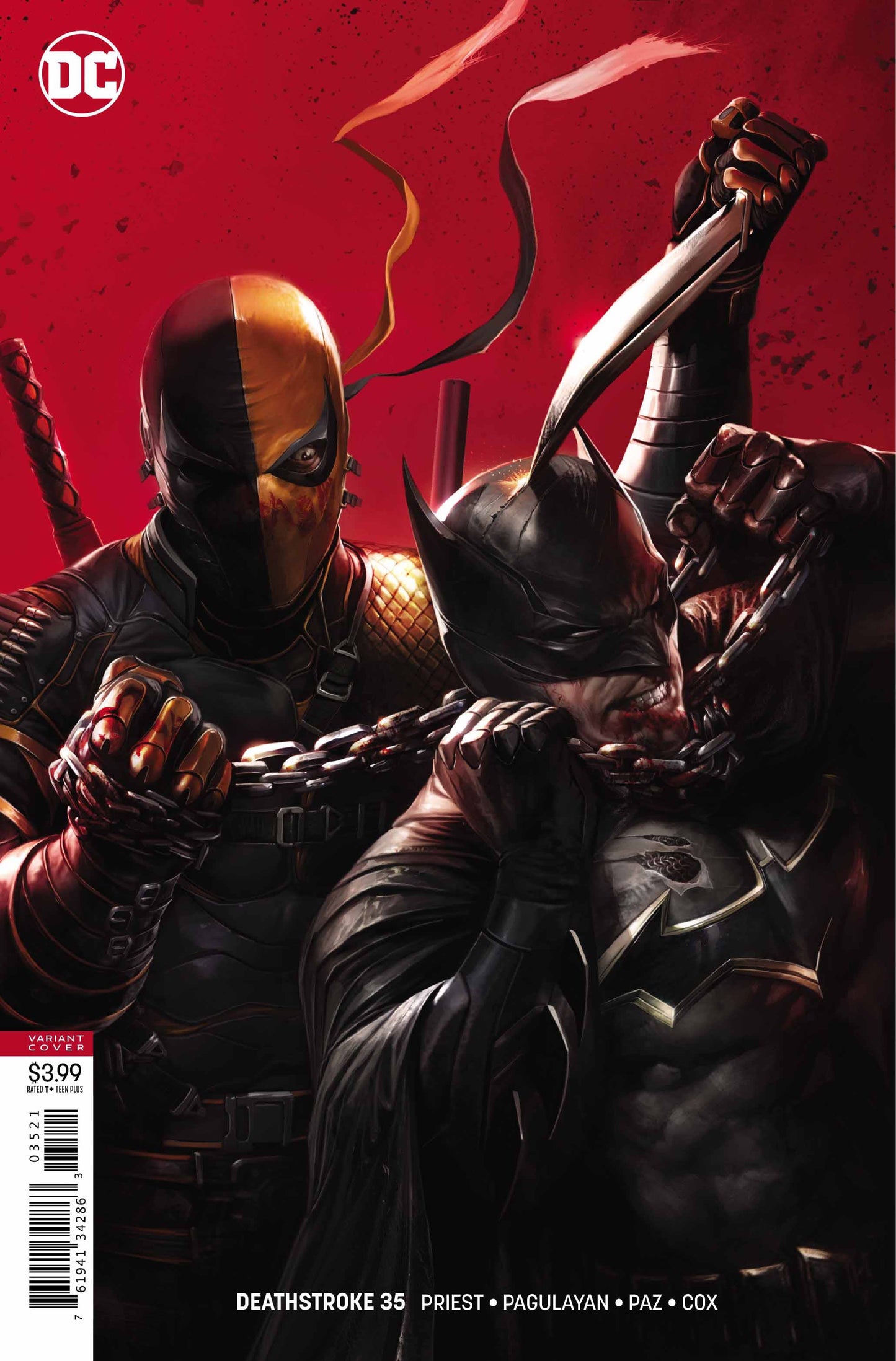 DC Comics COMIC BOOK Deathstroke #35 - CVR B (VF/NM)